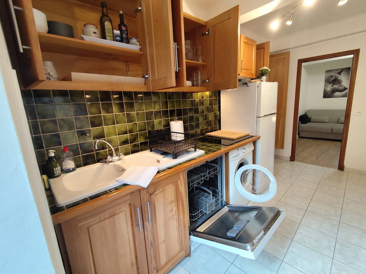 Gîte Noryema für 2–4 Personen, 27 m², Bergblick, privater Garten & Wlan in Entraunes, Nizza und Umgebung