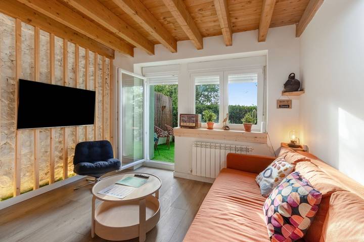 Maison de vacances 'Verde & Mar' avec vue mer, jardin privé et Wi-Fi in Islares, Castro-Urdiales