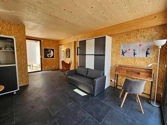 Gîte pour 2 personnes, avec Balcon et Terrasse à Le Pecq
