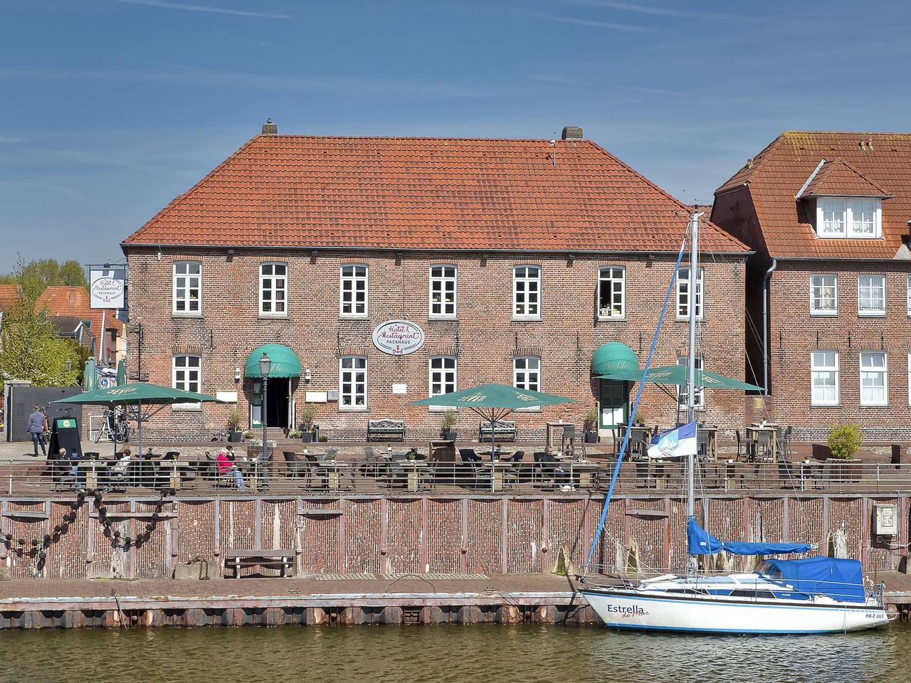 Hotel Packhaus - Standardzimmer Hotel mit Dusche und Wc in Hooksiel, Wangerland