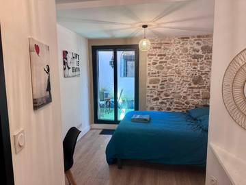 Chambre d’hôte pour 2 personnes, avec terrasse à Perpignan