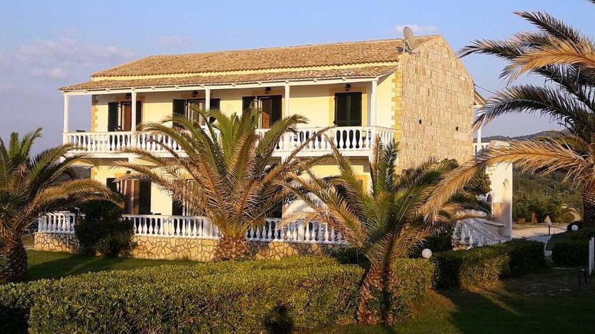 Maison d’hôte pour 4 personnes, avec jardin ainsi que vue et piscine, animaux acceptés à Corfou - 3