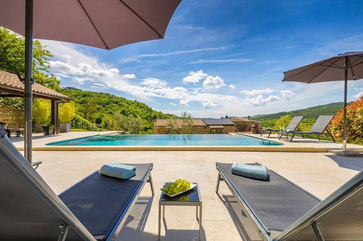 Villa pour 12 personnes, avec sauna ainsi que piscine et jardin - 1