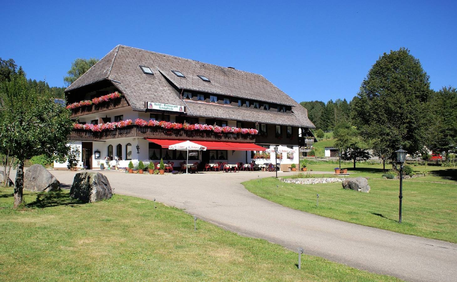Hotel-Restaurant Schöpperle - Doppelzimmer Kat. 3 in Hausern, Floresta Negra do Sul