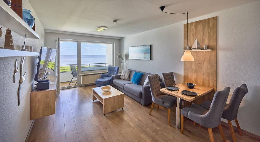 Ganze Ferienwohnung, Haus Grimmershörn FeWo 48 Küstenblick in Döse, Cuxhaven