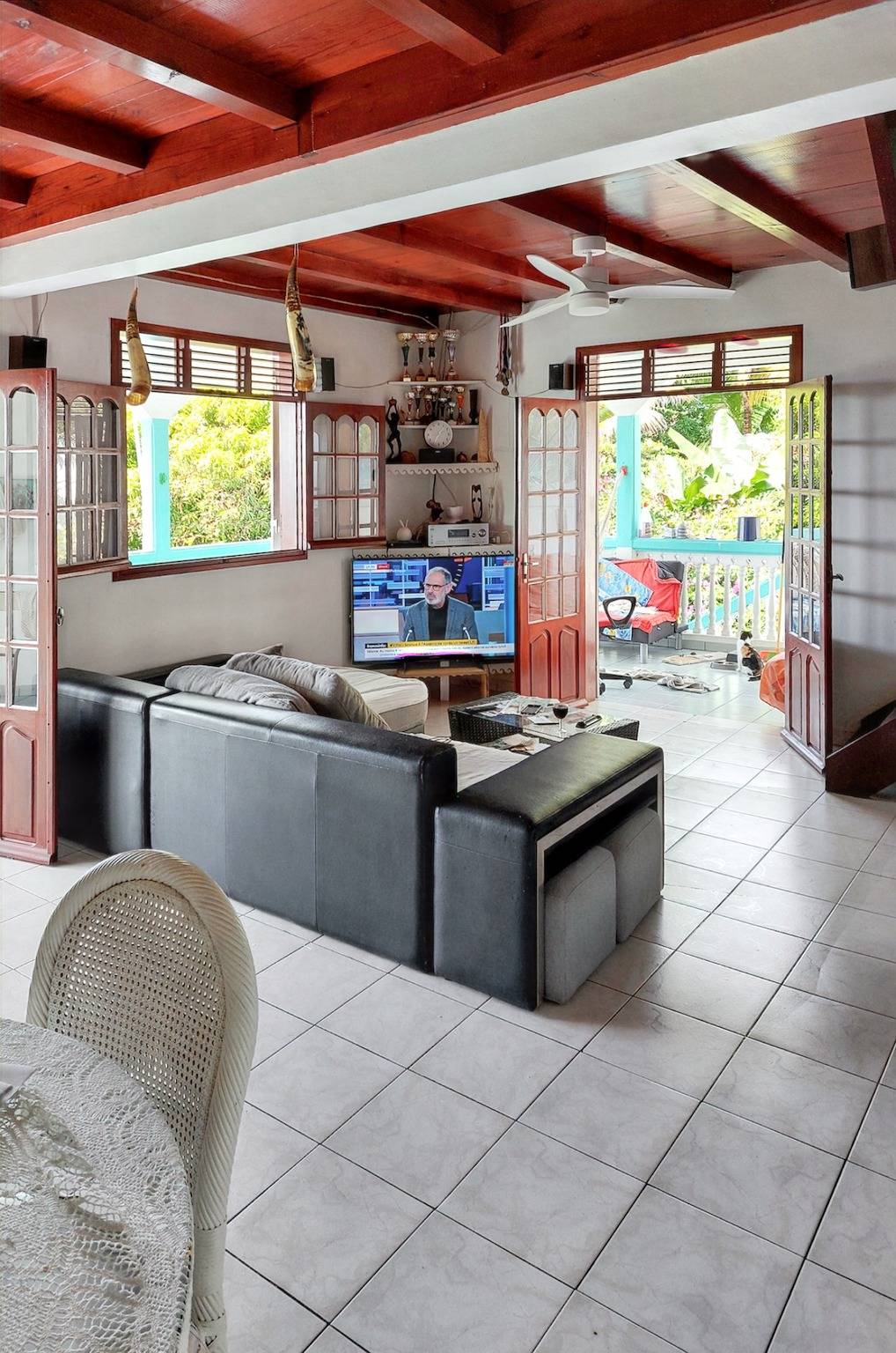 Seaside house in Saint-Claude with garden and stunning views in Saint-Claude, Guadeloupe (Caribbean)