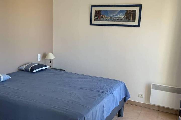 Ganze Wohnung, Port-Vendres - Collioure: 2 Zimmer, aller Komfort, 55m2, 4-6 Pers. Hafenblick in La Côte Vermeille, Port-Vendres