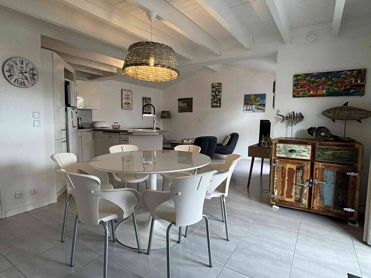 Casa cómoda 3 dormitorios cerca de la playa y centro - La Brée-les-Bains in La Brée-les-Bains, Côte de Beauté