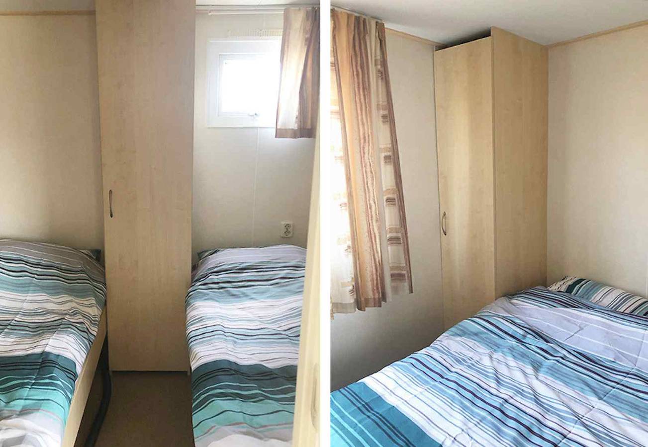 Schönes 6-Personen-Chalet in Tzummarum in der Nähe des Wattenmeeres in Franekeradeel, Niederländische Nordsee