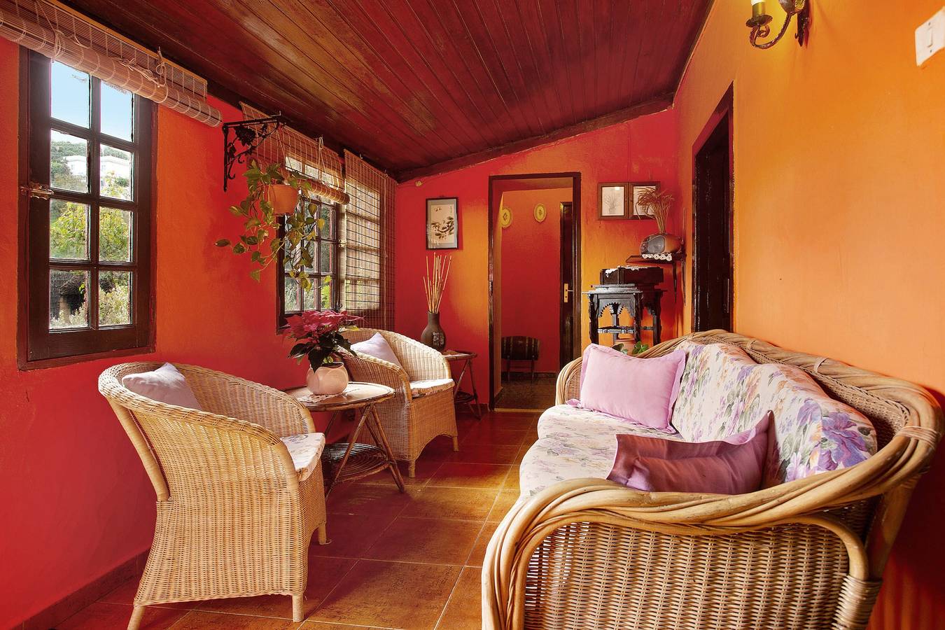 Casa vacacional 'Casa Rural La Asomada' con mini piscina, terraza y Wi-Fi in La Lechuza, Vega de San Mateo
