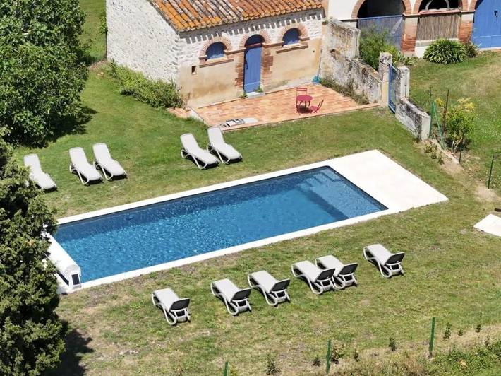 Location de vacances pour 2 personnes, avec jardin ainsi que vue et piscine à Castelnaudary - 3