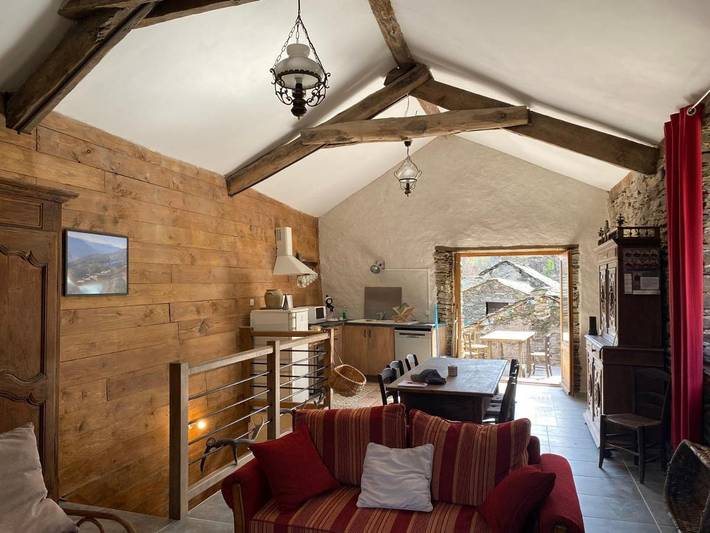 Location de vacances pour 6 personnes, avec vue et jardin, animaux acceptés dans Molezon - 4
