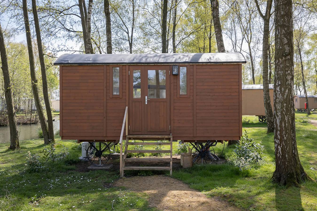 Camping Papillon Kinrooi - Pipowagen 2 personen in Ophoven, Kinrooi