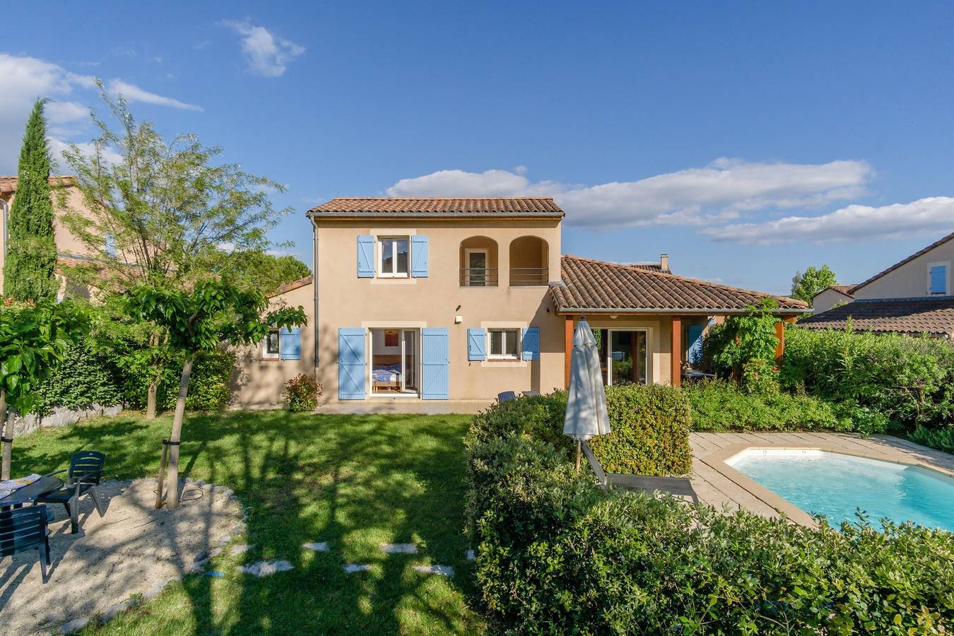 Luxury Ardeche Villa | Villa Amaretto | 4 Bedrooms | Private Pool | Perfect for Families in Vallon-Pont-d'Arc, Ardèche