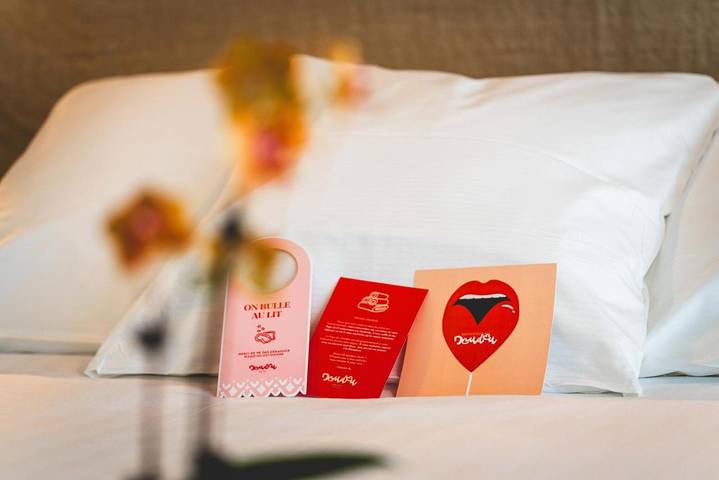 Hôtel pour 4 personnes, avec piscine ainsi que vue et jardin dans Plage de la Saline - 4