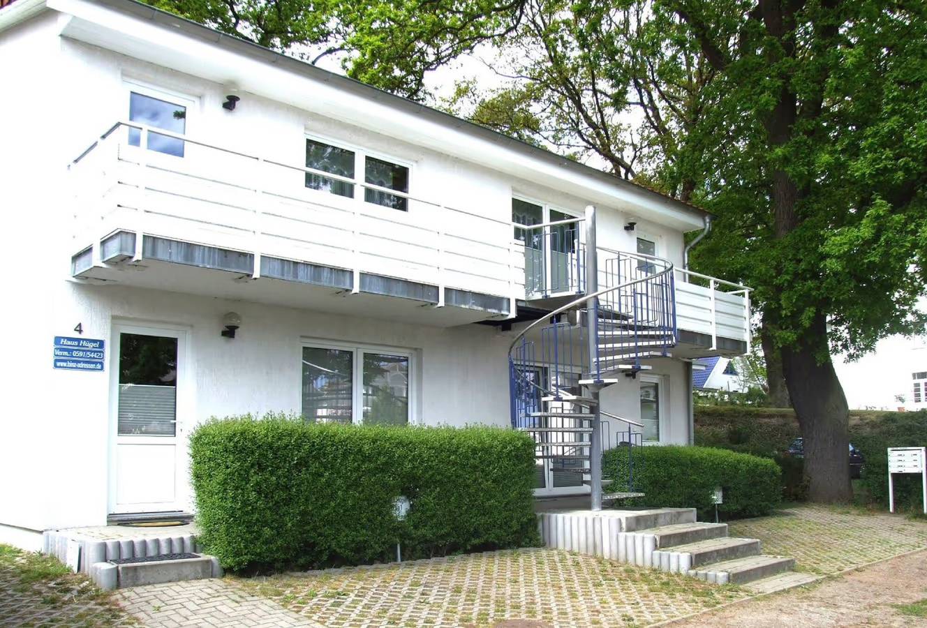 Ganze Wohnung, Ferienwohnung 'Haus Hügel - Wohnung 3' mit Balkon und Wi-Fi in Ostseebad Binz, Binz