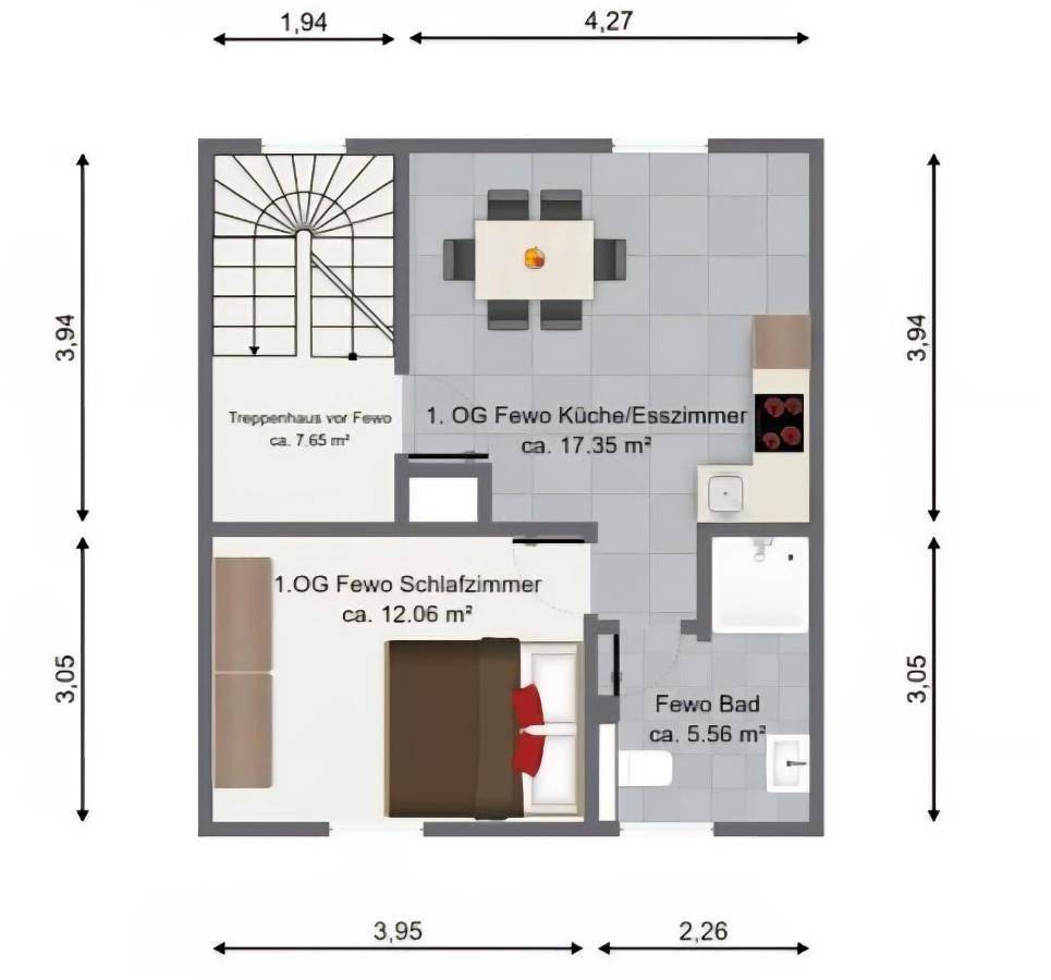 Ganze Wohnung, One-Bedroom Apartment in Hemfurth-Edersee, Edertal