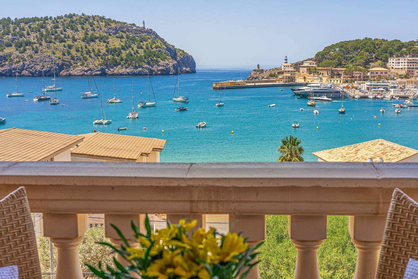 Ganze Wohnung, Apartment 'Bellavista Port de Sóller' mit Meerblick, privater Terrasse und Wlan in Port de Sóller, Sóller