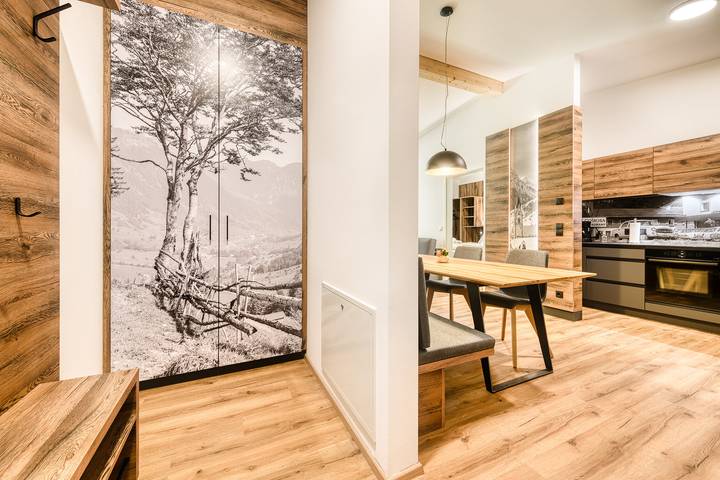 Ferienwohnung für 4 Personen, mit Garten und Sauna sowie Terrasse in Brand - 4