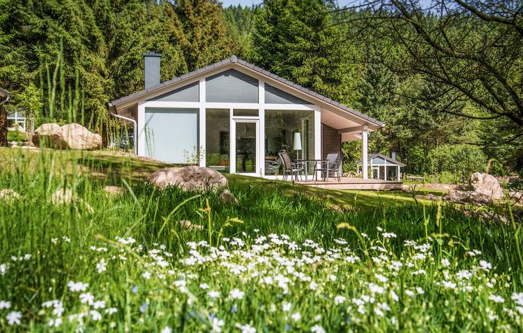 Ferienhaus für 4 Personen, mit Garten und Sauna sowie Terrasse