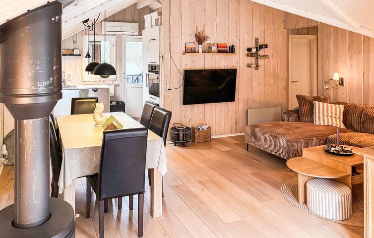 Ferienhaus für 6 Personen mit Terrasse in Napstjert, Jerup