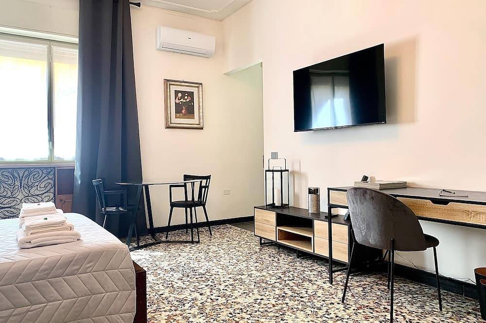 Entire apartment, Studio apartment with double bed and sofa bed in Piacenza, Piacenza Province
