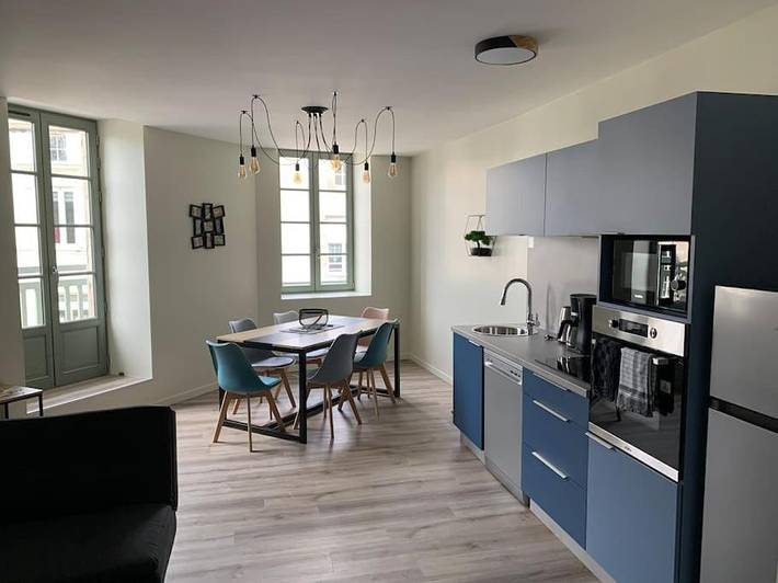 Appartement de vacances pour 6 personnes, avec balcon
