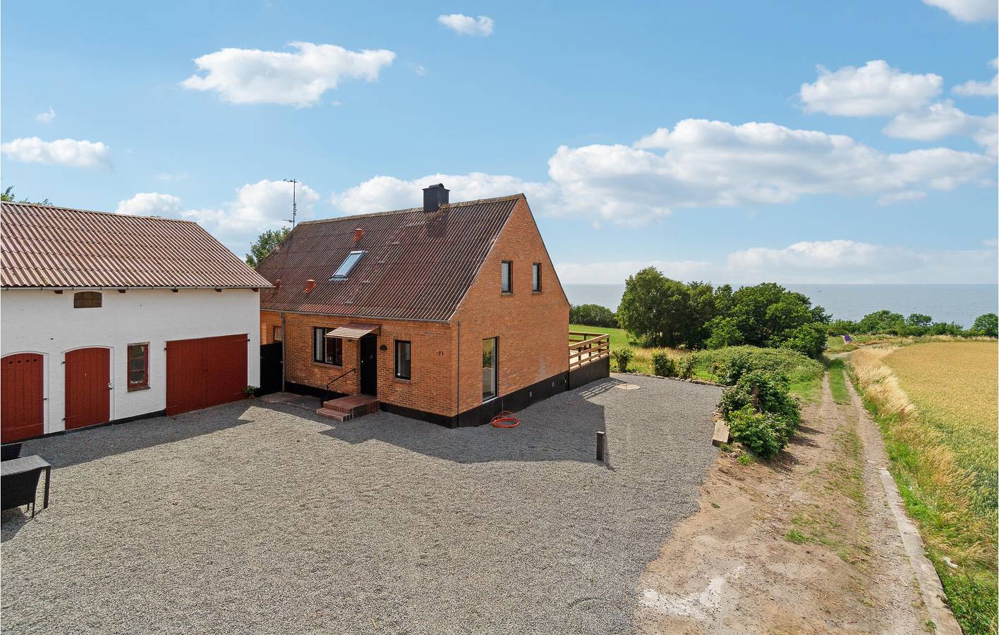 Feriehus for 10 personer med terrasse in Hasle, Bornholm