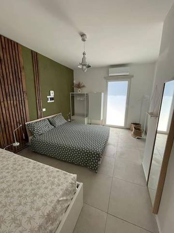 Gîte pour 5 personnes, avec balcon et vue à San Cataldo