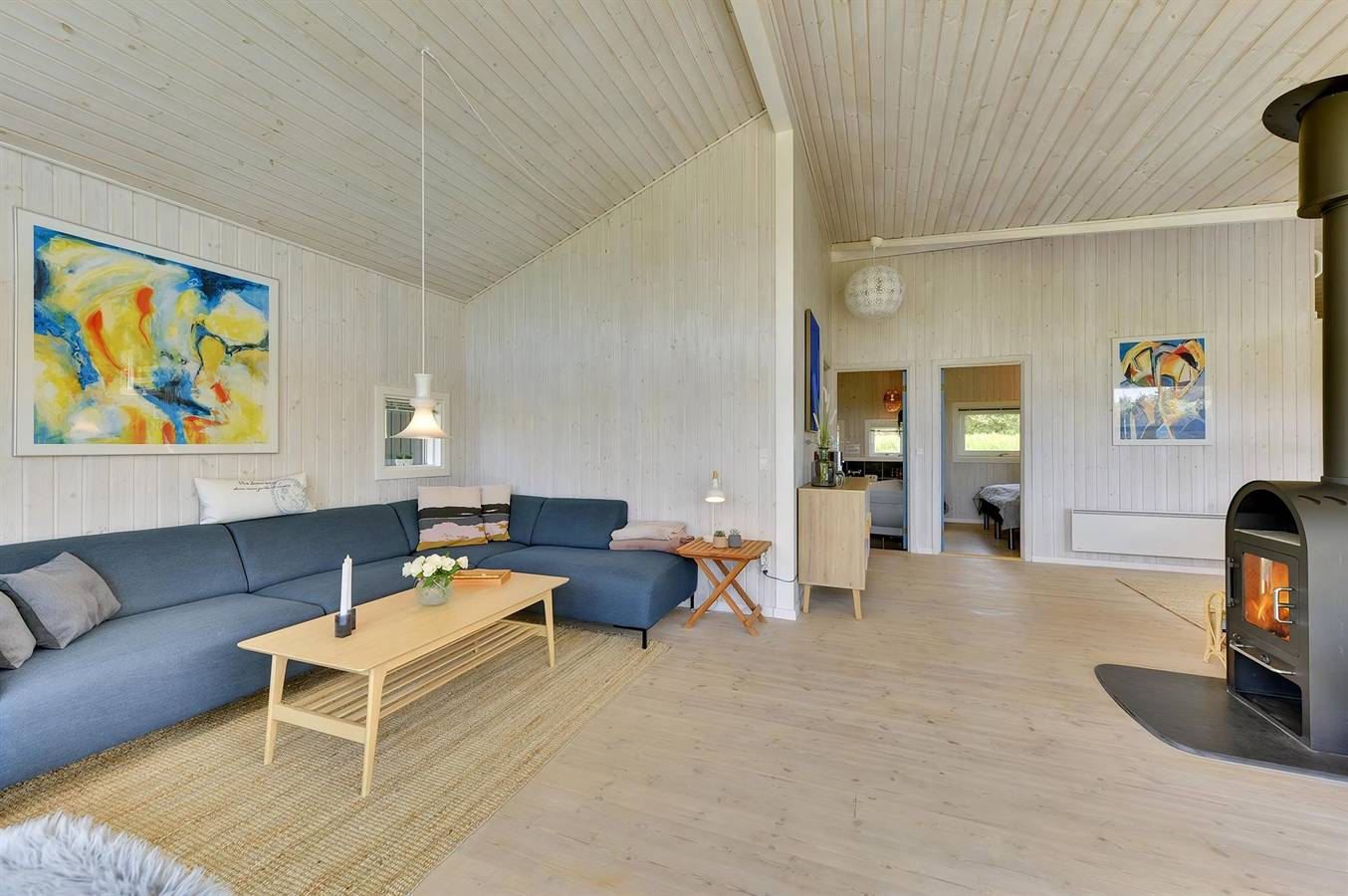 Amazing home in Ringkøbing w/ 3 Bedrooms, Sauna and Wifi in Lodbjerg Hede, Ringkøbing