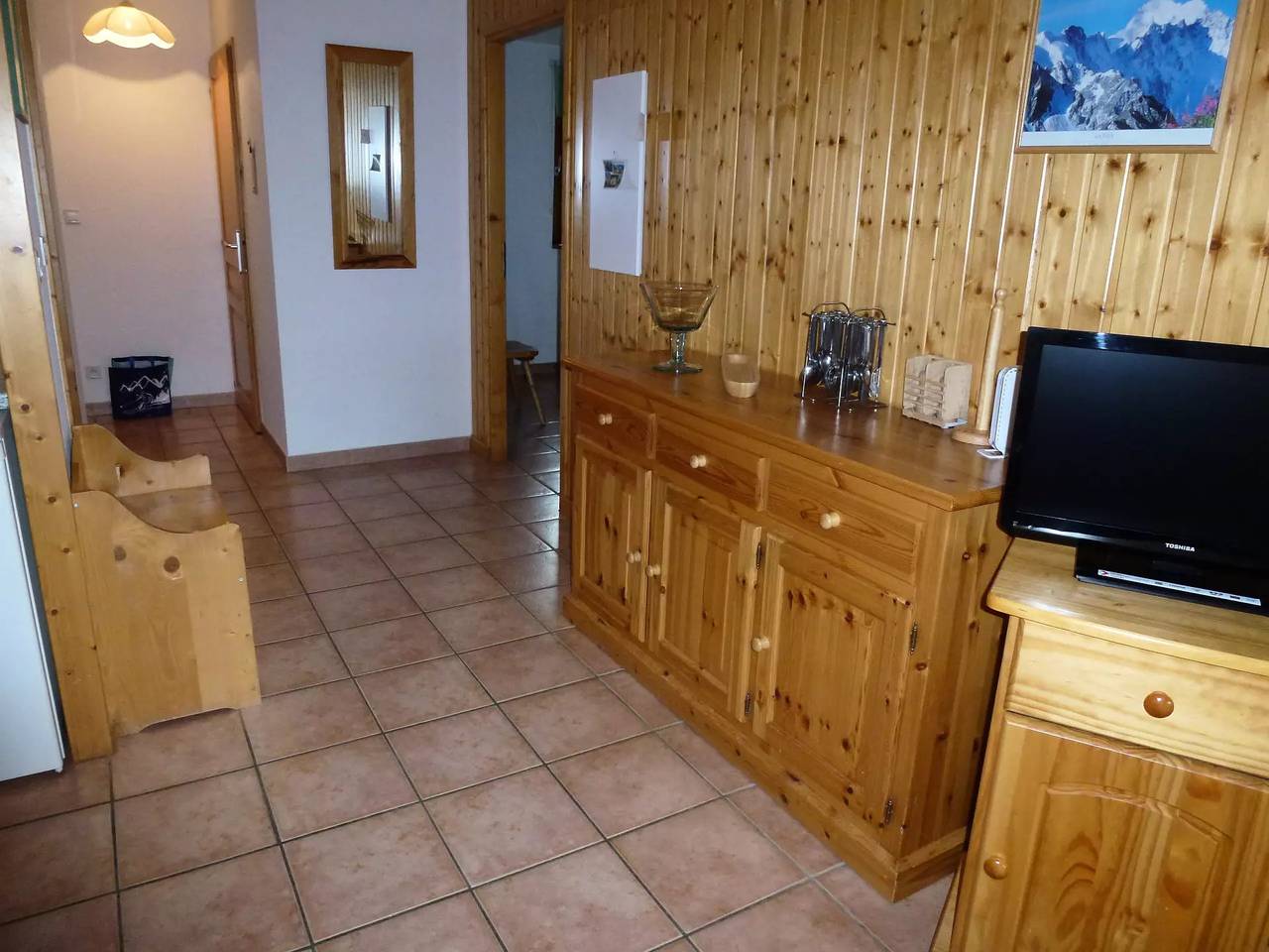 Entire apartment, 3 pieces for 6 persons in Bessans, Saint-Jean-de-Maurienne region