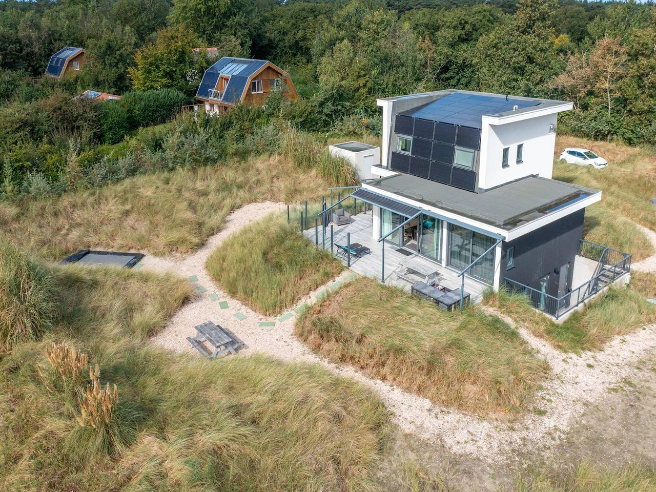 Schönes 8-Personen-Landhaus zwischen den Dünenpfannen in Den Burg, Westfriesische Inseln