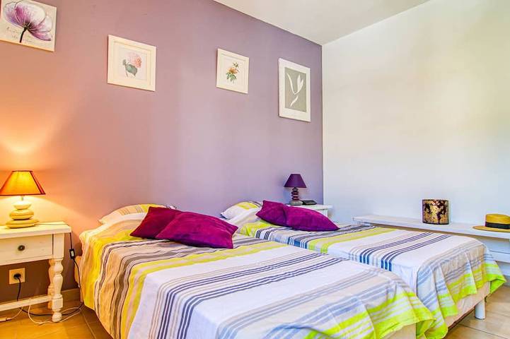 Villa Les Genêts in Montauroux, Costa mediterránea (Francia)