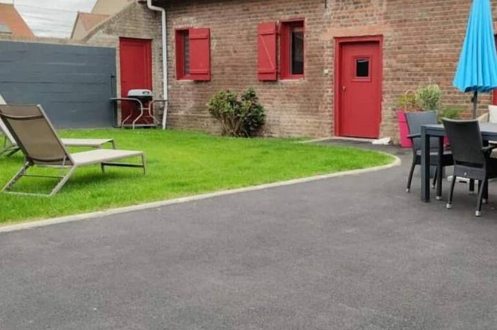 Location de vacances pour 5 personnes, avec jardin, animaux acceptés dans Andres