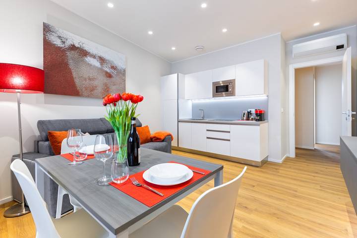 Gîte pour 4 personnes, avec balcon dans Asti - 2