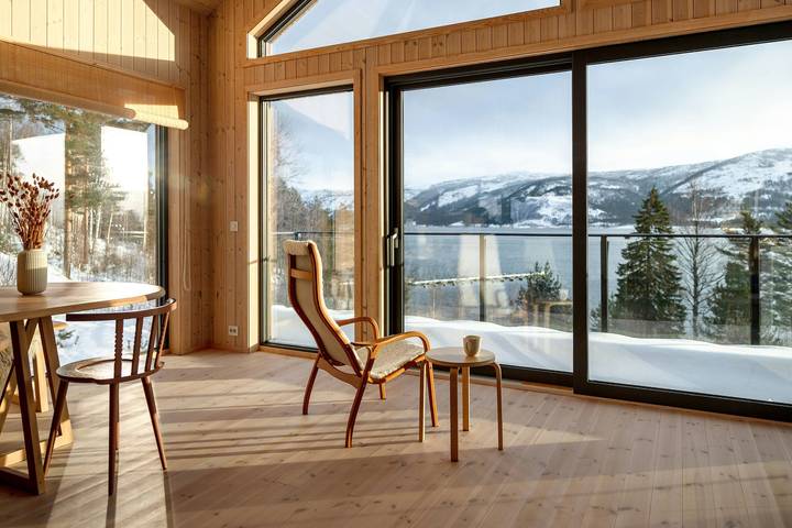 Ferienhaus für 10 Personen, mit Terrasse und Sauna in Telemark