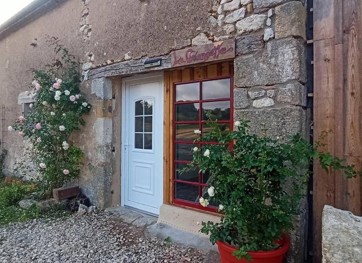 Chambre d’hôte pour 2 personnes, avec Terrasse ainsi que Jardin et Vue
