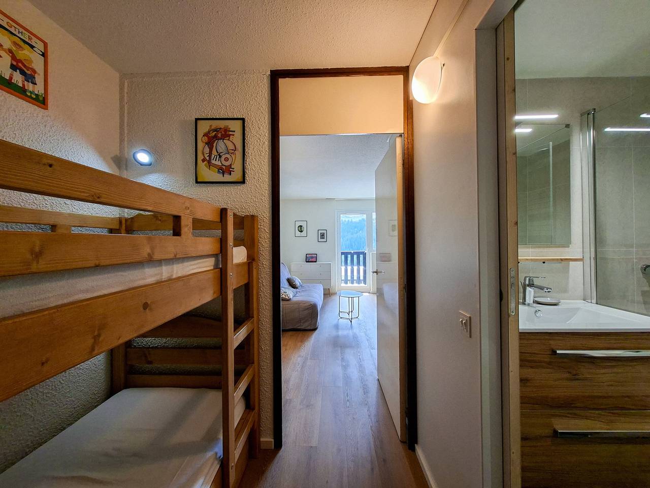 Gehele studio, Renovated Studio 4 ppl · Center of Flaine · South Balcony in Flaine, Arâches-la-Frasse