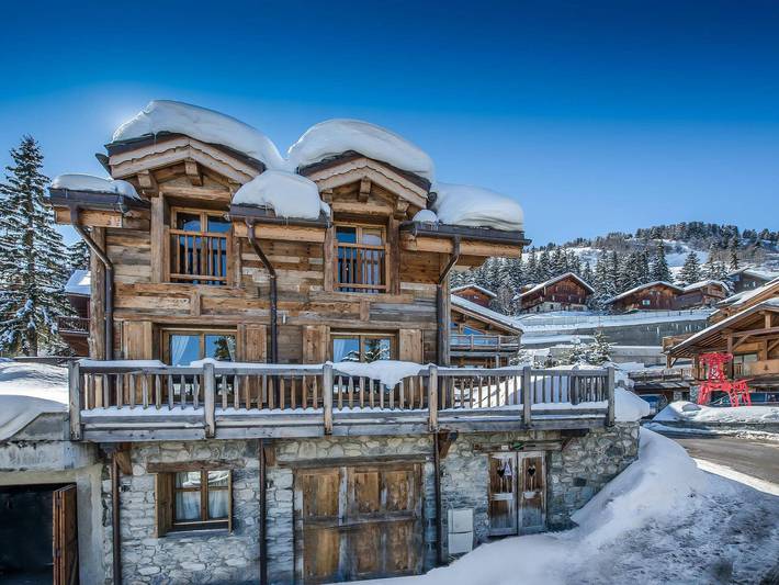 Chalet pour 8 personnes, avec balcon et sauna dans Courchevel 1850