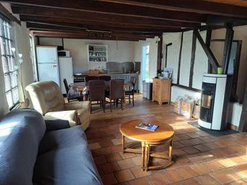 Gîte pour 5 personnes, avec terrasse à Arnèke