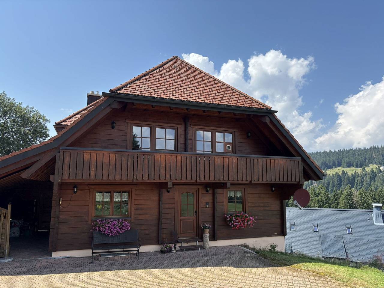 Ganze Ferienwohnung, Ferienwohnung Weideblick - Ferienwohnung Weideblick, 80 qm, 2 Schlafzimmer, 2 Balkone, Terrasse, max. 4 Personen in Blasiwald (Schluchsee), Schluchsee