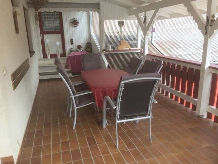 Ferienhaus für 7 Personen, mit Terrasse und Garten