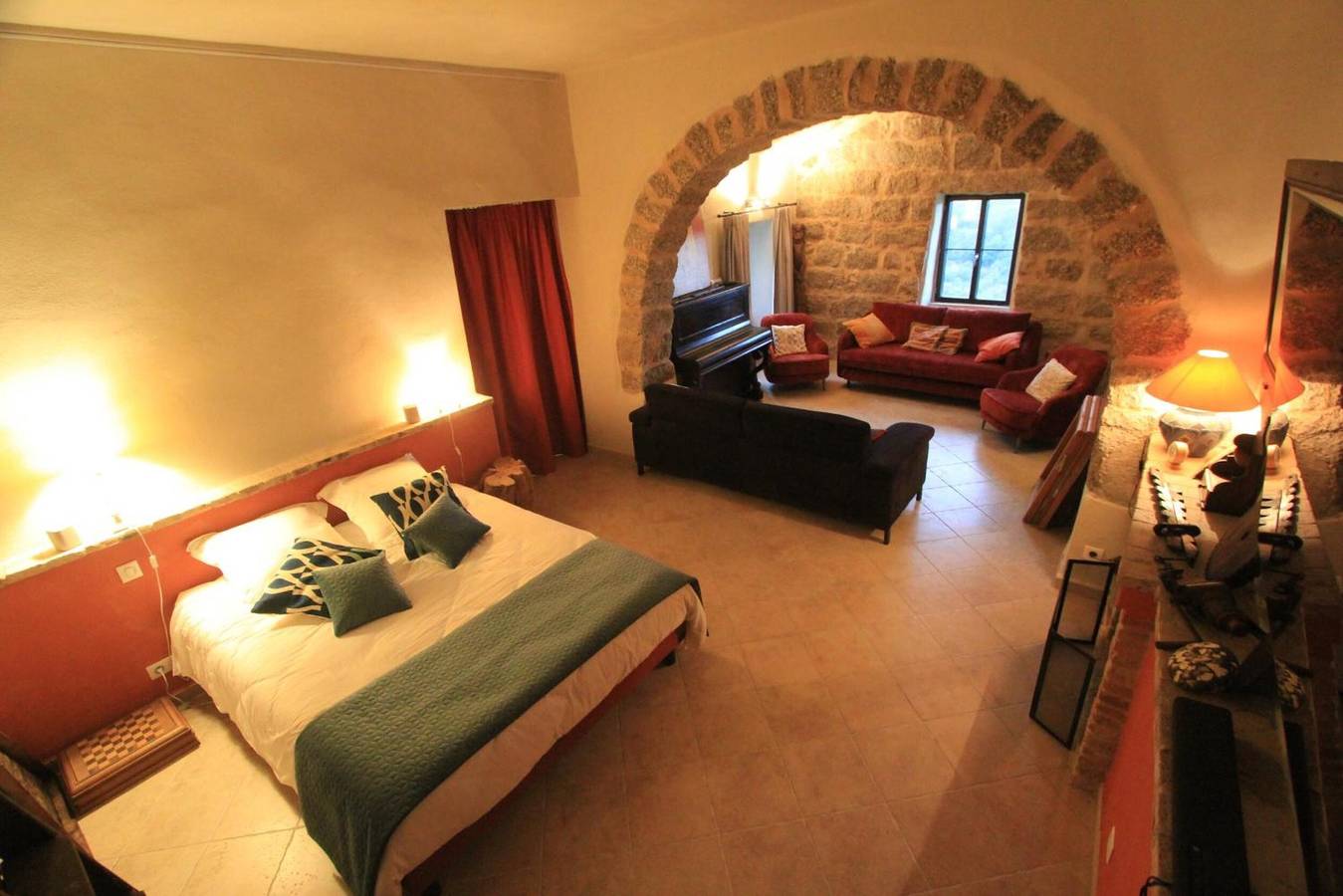 Habitación «A Nepita Double Deluxe Bañera», Wi-Fi y aire acondicionado in Sartène, Distrito de Sartène