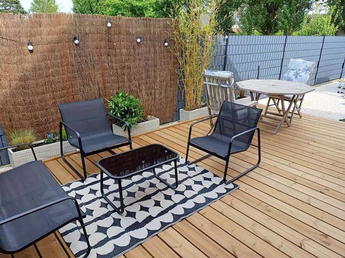 Gîte pour 3 personnes, avec Terrasse à Hoymille