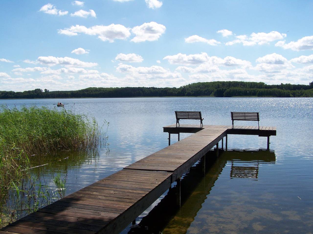 Mobile Home im Ferienpark mit Seezugang in Dabel, Ludwigslust-Parchim