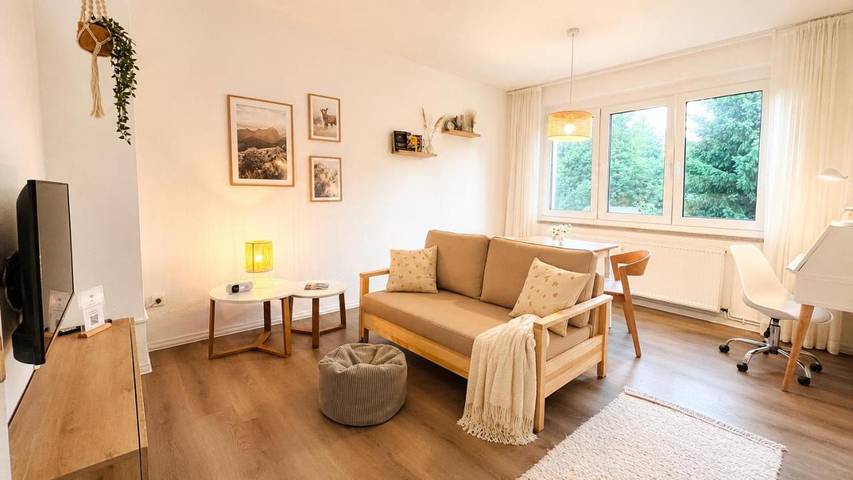 Apartamento de vacaciones para 4 personas, con jardín y vistas - 1