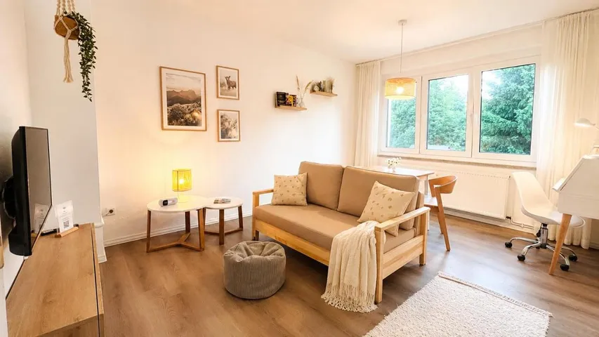 Apartamento de vacaciones para 4 personas, con jardín y vistas - 1