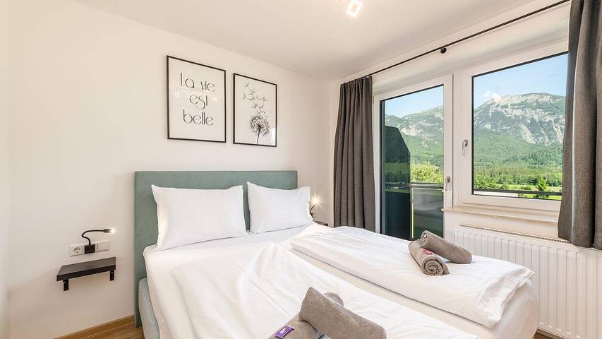 Hütte für 6 Personen, mit Balkon und Garten sowie Sauna in Haus - 4