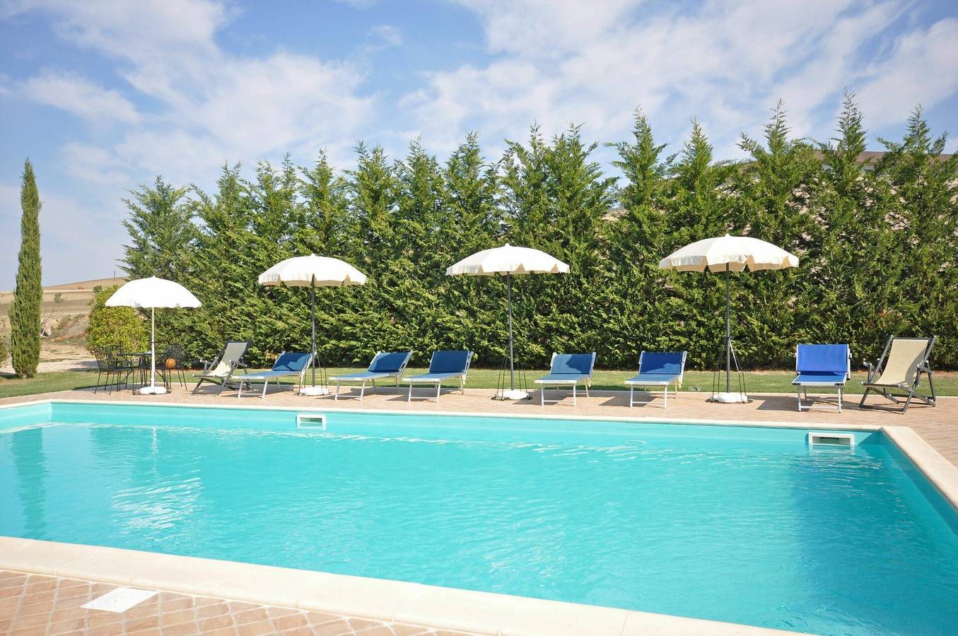 Villa für 8 Personen mit Pool in Pienza, Orciatal