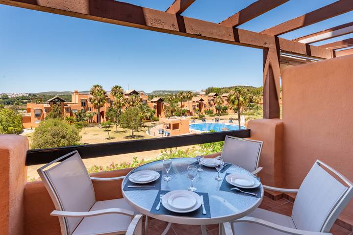 Apartamento para 4 personas, con jardín y terraza en Casares